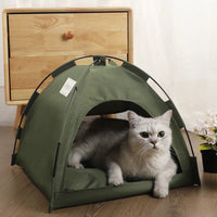 Cat Camping Style Tent